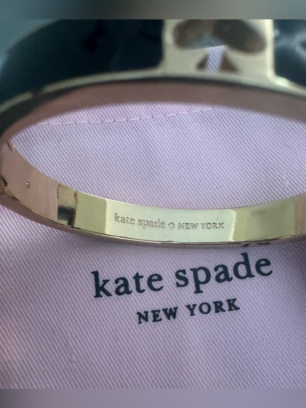 NWT Kate Spade Hole Punch Bangle - Picture 8 of 11